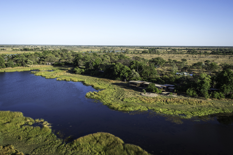 Aerial View of Qorokwe Camp